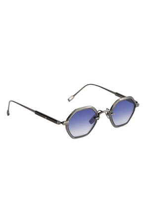 Sato Eyewear Arraï-T geometric-frame sunglasses - Silver