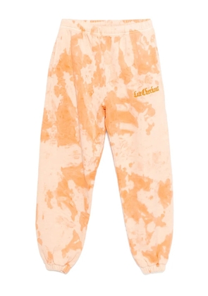 Stain Shade tie-dye pattern pants - Orange