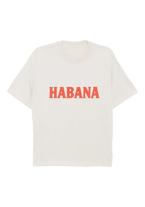 Melt graphic-print T-shirt - Neutrals