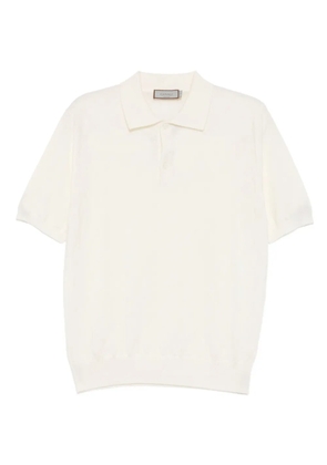 Canali wool polo shirt - Neutrals