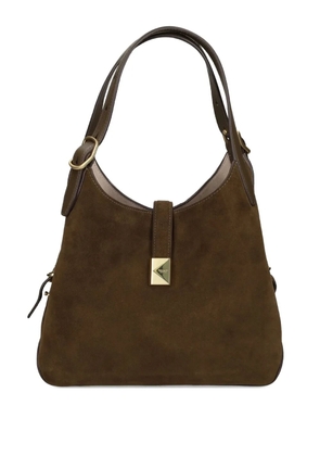 Kate Spade Deco suede-leather tote bag - Brown