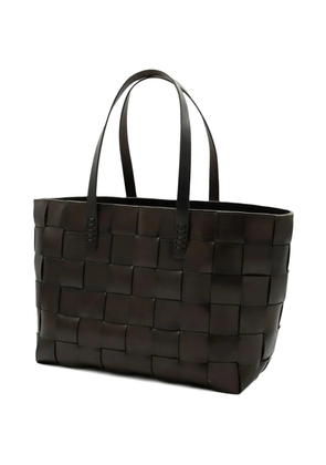 DRAGON DIFFUSION Japan woven tote bag - Brown