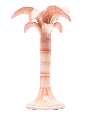 Les-Ottomans Palm candle holder (23cm x 9cm) - Pink