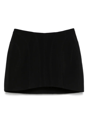 Mugler tailored mini skirt - Black