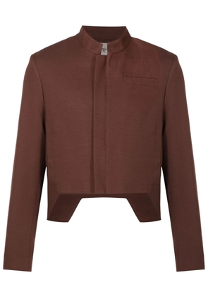 MISCI Gurgel cropped jacket - Brown