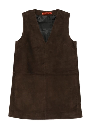 Simon Miller Fountain suede mini dress - Brown