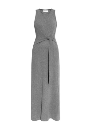 Lisa Yang The Angeline tie-front dress - Grey