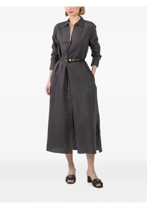 Xirena button-down maxi shirt dress - Black