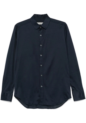 Canali lightweight-jersey shirt - Blue