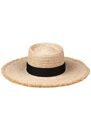 Lack Of Color wide-brim sun hat - Neutrals