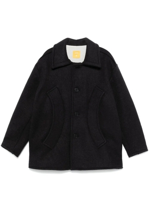 AIREI brushed coat - Black