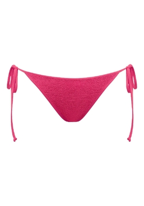 Bond-eye Anisha textured tie bikini bottom - Pink