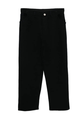 Barrie knitted trousers - Black