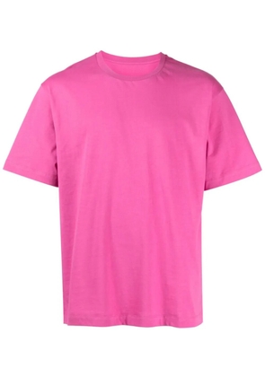 Rabanne logo-print t-shirt - Pink