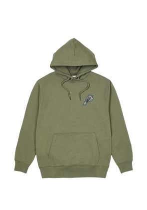 Palace P-3 snake-appliqué hoodie - Green
