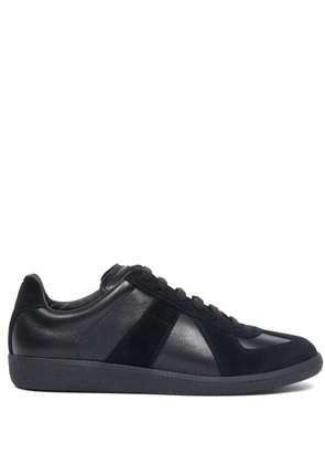 Maison Margiela Replica low-top leather sneakers - Black