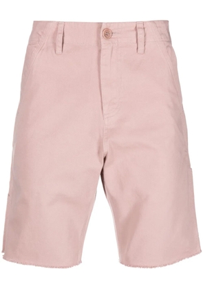 Zadig&Voltaire logo-patch cotton bermuda shorts - Pink