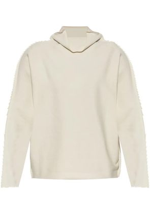 Issey Miyake roll-neck sweater - Neutrals