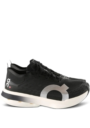 On Running low-top lace-up sneakers - Black
