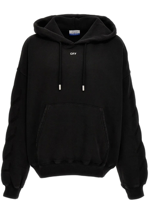 Off-White Matthew cotton hoodie - Black
