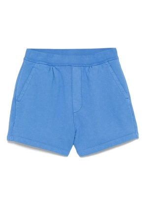 DSQUARED2 logo-embroidered shorts - Blue