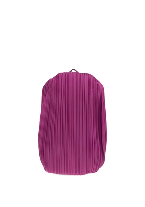 Pleats Please Issey Miyake pleated oval backpack - Pink