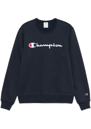 Champion logo-embroidered sweatshirt - Blue