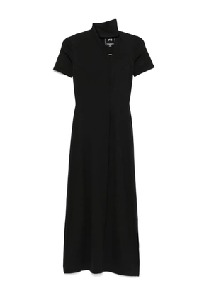 Y-3 Fitted Neck maxi dress - Black