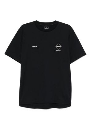 Sophnet. F.C.Real Bristol logo T-shirt - Black