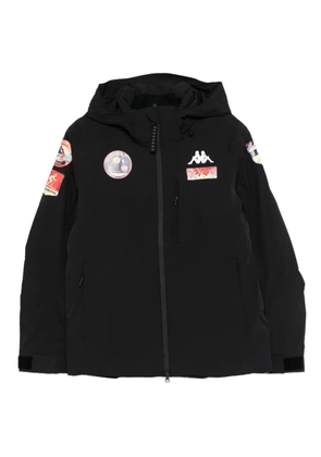Kappa patch-appliqué jacket - Black