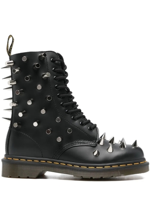 Junya Watanabe x Dr. Martens studded lace-up boots - Black