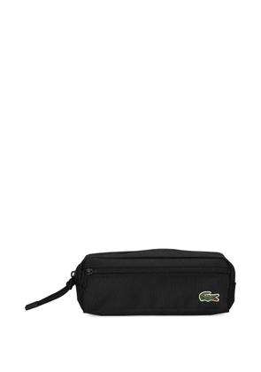Lacoste zip-fastening pencil case (21.5cm x 8.5cm) - Black
