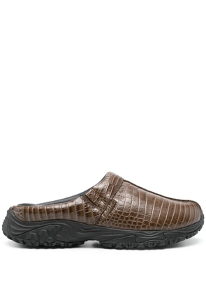 Clarks x Martine Rose Clog 1 slippers - Brown