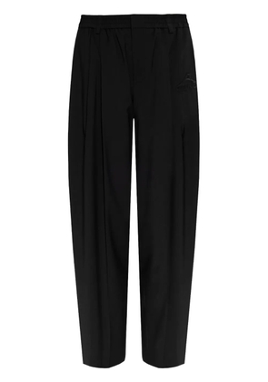 Alexander Wang elasticated-waist tailored trousers - Black