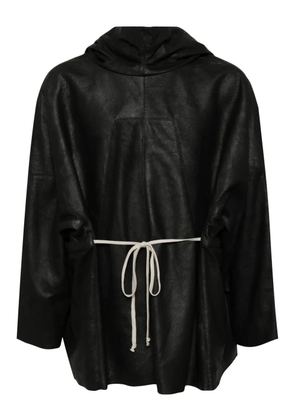 Rick Owens tunic hoodie - Black
