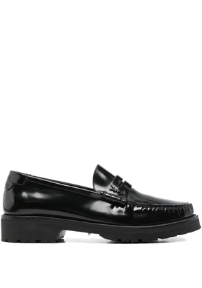 Saint Laurent Le Loafer leather loafers - Black