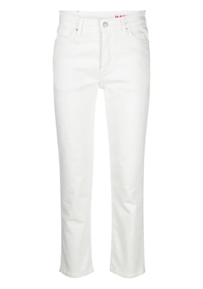 Zadig&Voltaire high-waist cropped jeans - White
