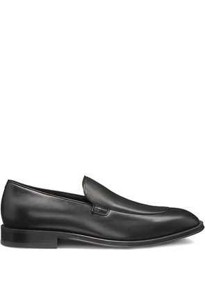 BOSS leather loafers - Black