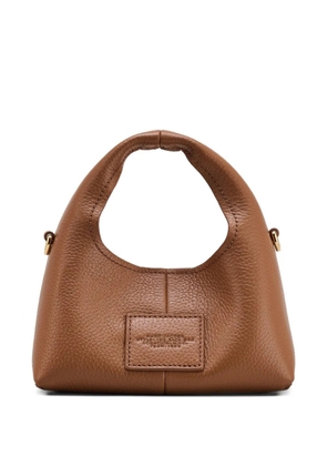 Marc Jacobs The Sack micro leather top-handle tote bag - Brown