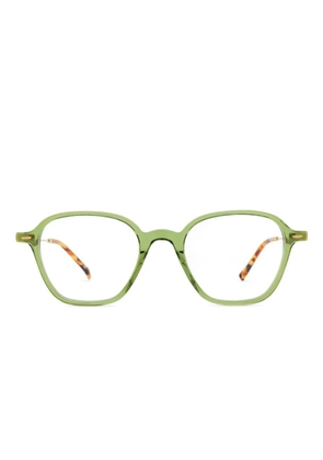 Eyepetizer Quatorze square-frame glasses - Green