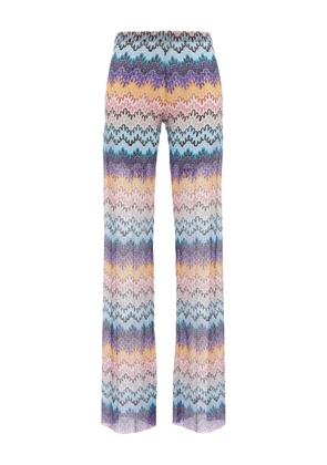 Missoni all-over print trousers - Blue