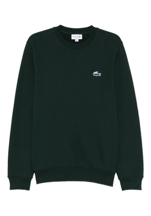 Lacoste logo-patch sweatshirt - Green