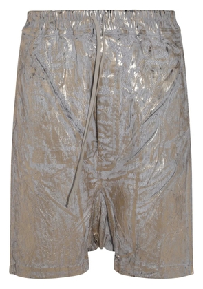 Rick Owens DRKSHDW drawstring shorts - Gold