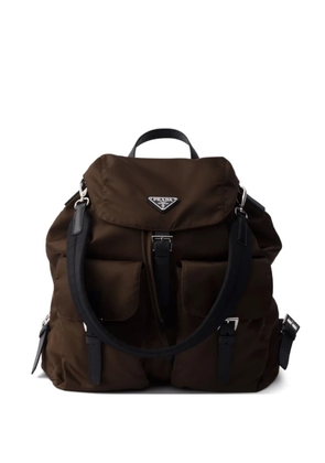 Prada front-pockets backpack - Brown