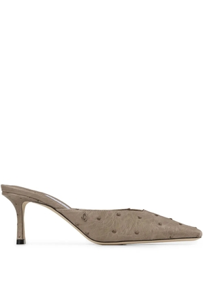 Jimmy Choo 65mm Vivi mules - Neutrals
