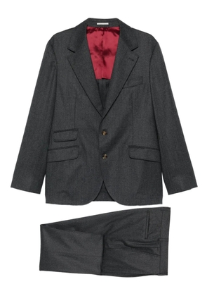 Brunello Cucinelli single-breasted suit - Grey