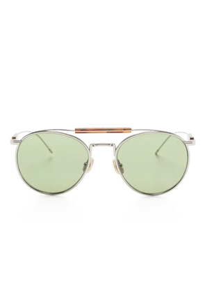 Brunello Cucinelli BC2004ST pilot-frame sunglasses - Silver