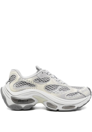 Ash mesh-panels low-top sneakers - Grey