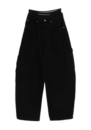 Alexander Wang five-pocket black jeans