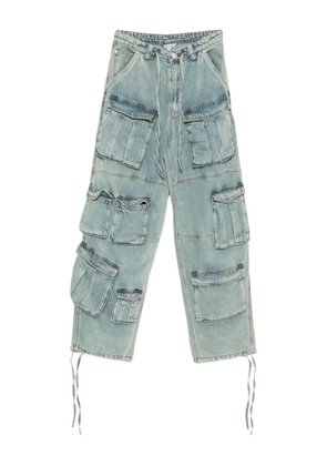 MARKGONG drawstring jeans - Blue